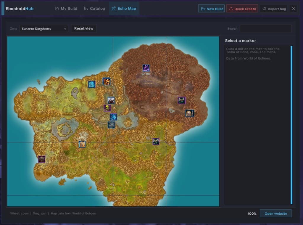 Echo Map